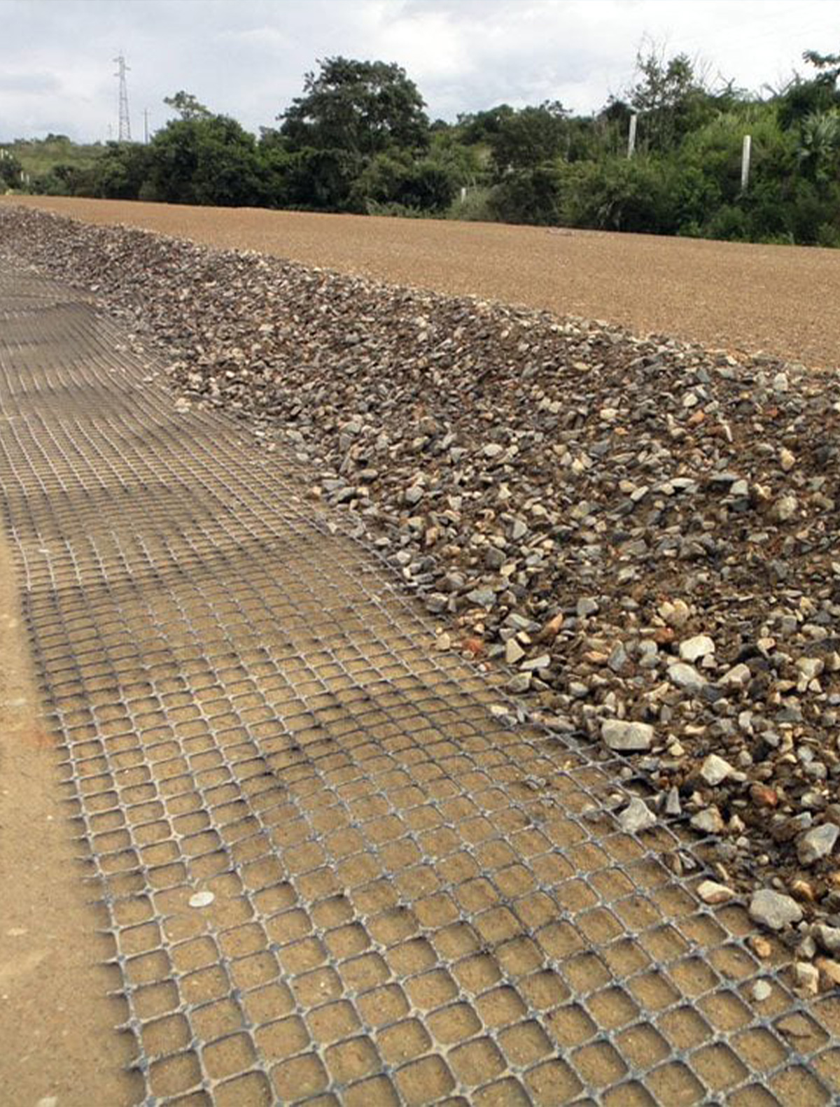 Geogriglie simmetriche - Macgrid - pavimentazioni asfalto - rinforzo pavimentazione stradale