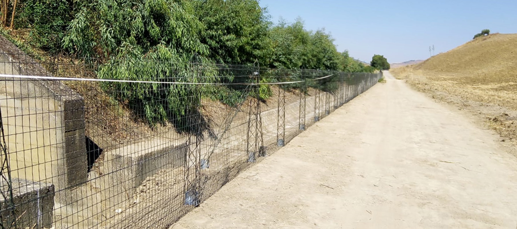 Recinzioni tipo Anas Sicilia Maccaferri